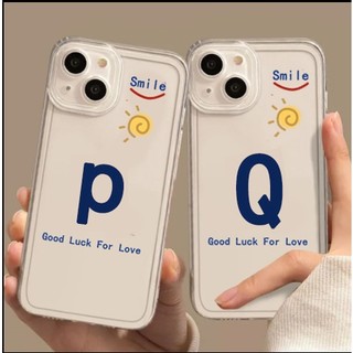 Ốp Điện Thoại Trong Suốt In Chữ Cho iphone 15 pro max xs 6 7 8 plus ip ip11 ip15 ip14 pro max 11