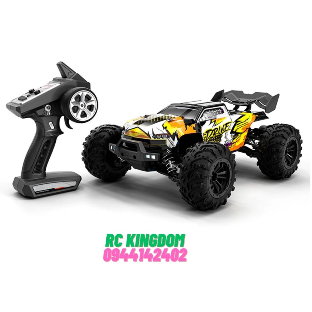 Xe điều khiển từ xa SCY16102 Pro động cơ không than tỉ lệ 1/16 tốc độ 70km/h, chạy địa hình có đèn rất đẹp (Tặng Chibi)