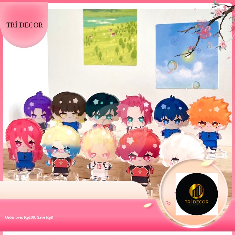Ppo | Mô hình Standee Blue Lock 3cm