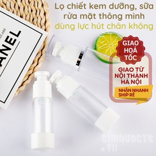 Lọ chiết mỹ phẩm dầu gội sữa rửa mặt hút chân không CCC01