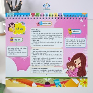 Sách - Lịch Công Thức Làm Văn Tiểu Học (Phiên bản 5.0)