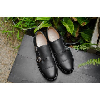 Giày Da Nam Kiểu Dáng Monkstrap Chất Liệu Da Bê Nhập Khẩu Thương Hiệu KNAR (HHIISK 02)