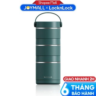 Bộ hộp cơm giữ nhiệt LocknLock LHC8058DGRN Xanh đậm 1160ml - JoyMall