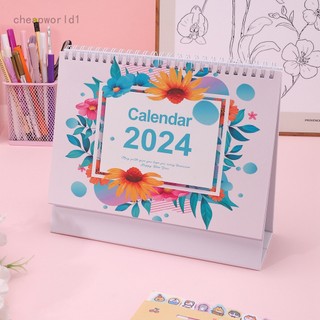 Lịch để bàn năm 2024 đếm ngược 365 ngày thiết kế đơn giản sáng tạo