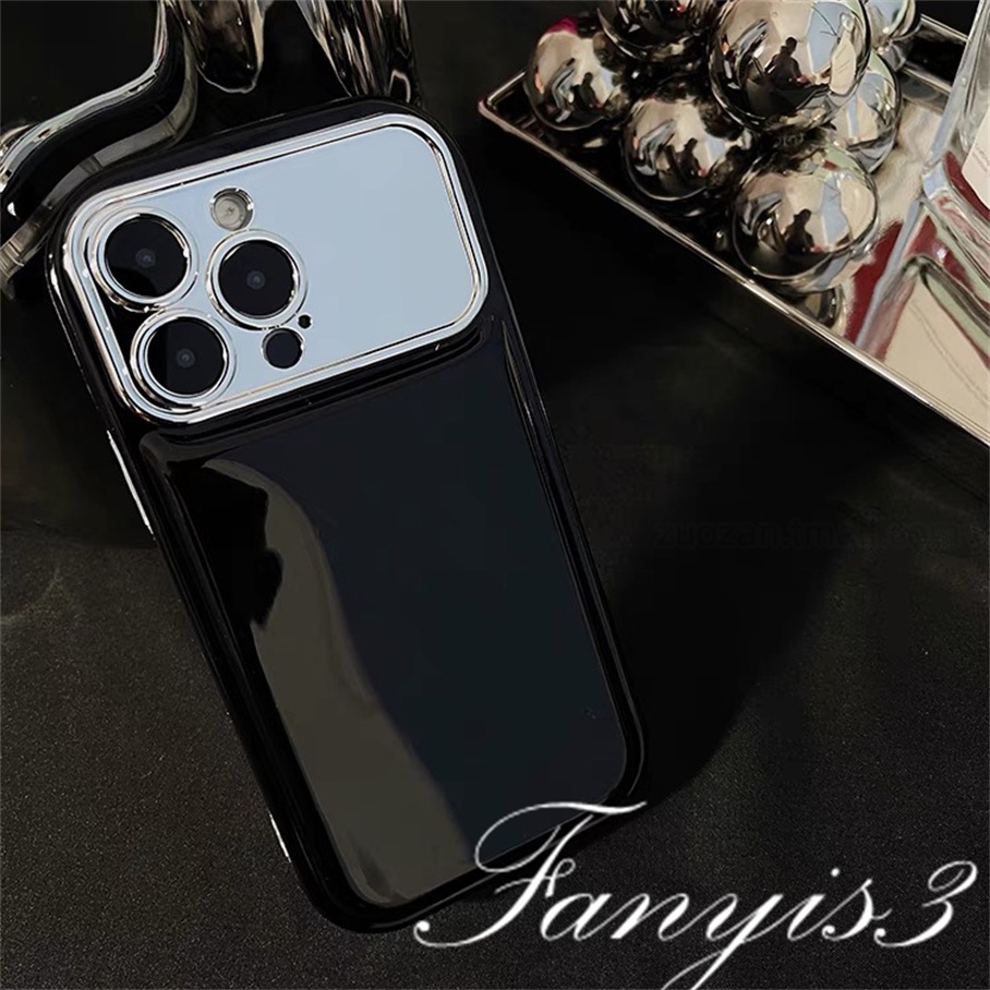 Ôp Điện Thoại tpu Tráng Gương Màu Trơn Thời Trang Sang Trọng Cho iphone 15 14 13 12 11 pro max 11 12 13 14 15 Ốp