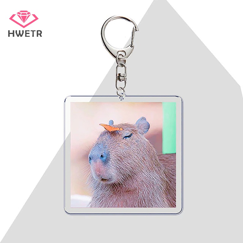Móc Khóa Hình capybara Bằng acrylic Dễ Thương Cho Nữ Mới