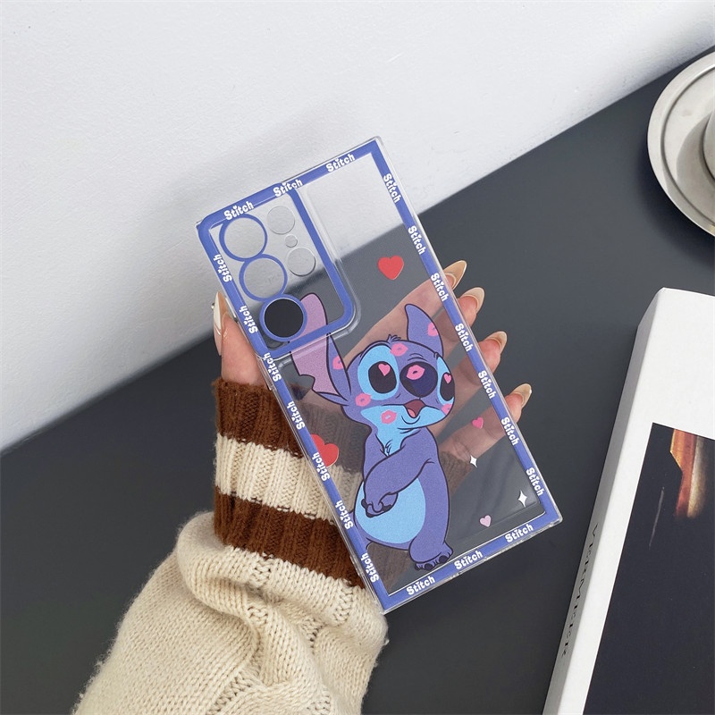 Hoạt Hình Ốp Điện Thoại Mềm In Hình stitch Cho samsung s23 fe s21 s22 s20 s10 note 10 plus 20 ultra s20 s21 fe 5g