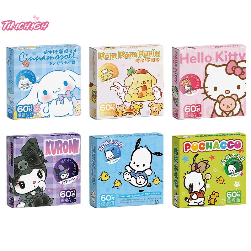 Set sticker Dán Trang Trí Hình Chuột cinnamoroll Dễ Thương