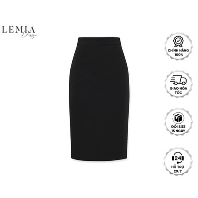 Chân Váy Thời Trang Bút Chì Thân Trước By LEMIA Design - 22Z090