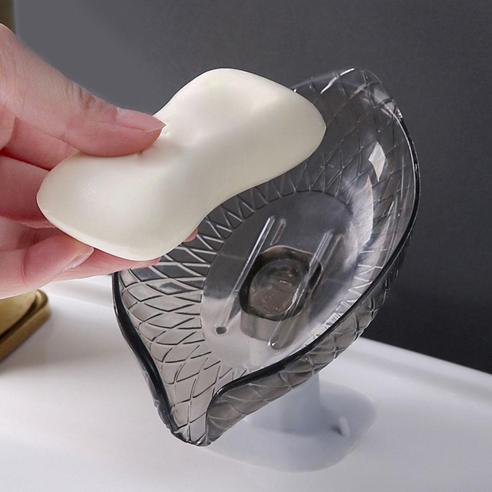 Giá Đỡ Xà Phòng Gắn Tường Hình Chiếc Lá m7h4