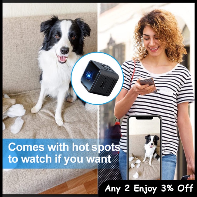 Camera An Ninh zevaret x1 1080p hd Kết Nối wifi Không Dây, Phát Hiện Chuyển Động Ban Đêm