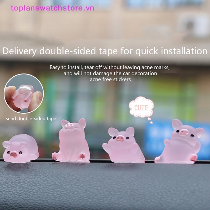 Toplanswatchstore Đồ trang trí Chú Heo mini Trang Trí Sân Vườn diy vn