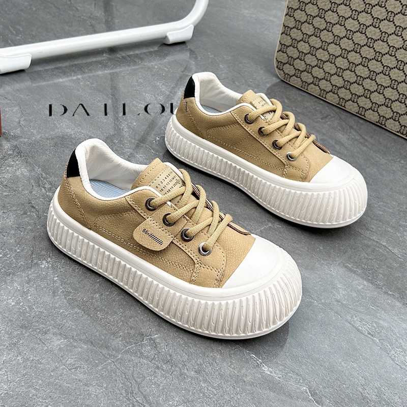 DAILOU Giày thể thao nữ thể thao nữ giày 2023NEW thời trang Thoáng Khí Đáy dày giày nữ 36Z230907