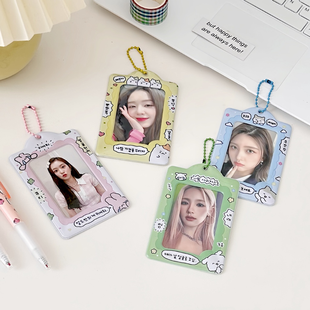 Bao Đựng Thẻ id / Thẻ id / Xe Buýt Hoạt Hình 3 inch 6.5x9cm Chống Thấm Nước