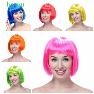   BOB  Bộ Tóc Giả bob Ngắn Thẳng Tự Nhiên Nhiều màu sắc Vui Nhộn Thời Trang Dự Tiệc Hóa Trang Cho Nữ 