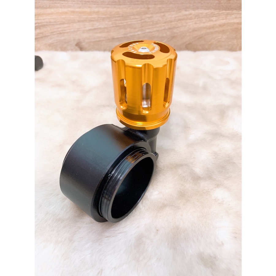 Phuộc NITRON hãng bình dầu trên MOD sẵn HPA đen núm Fractory như hình_Lắp như zin cho VARIO, VISION, CLICK