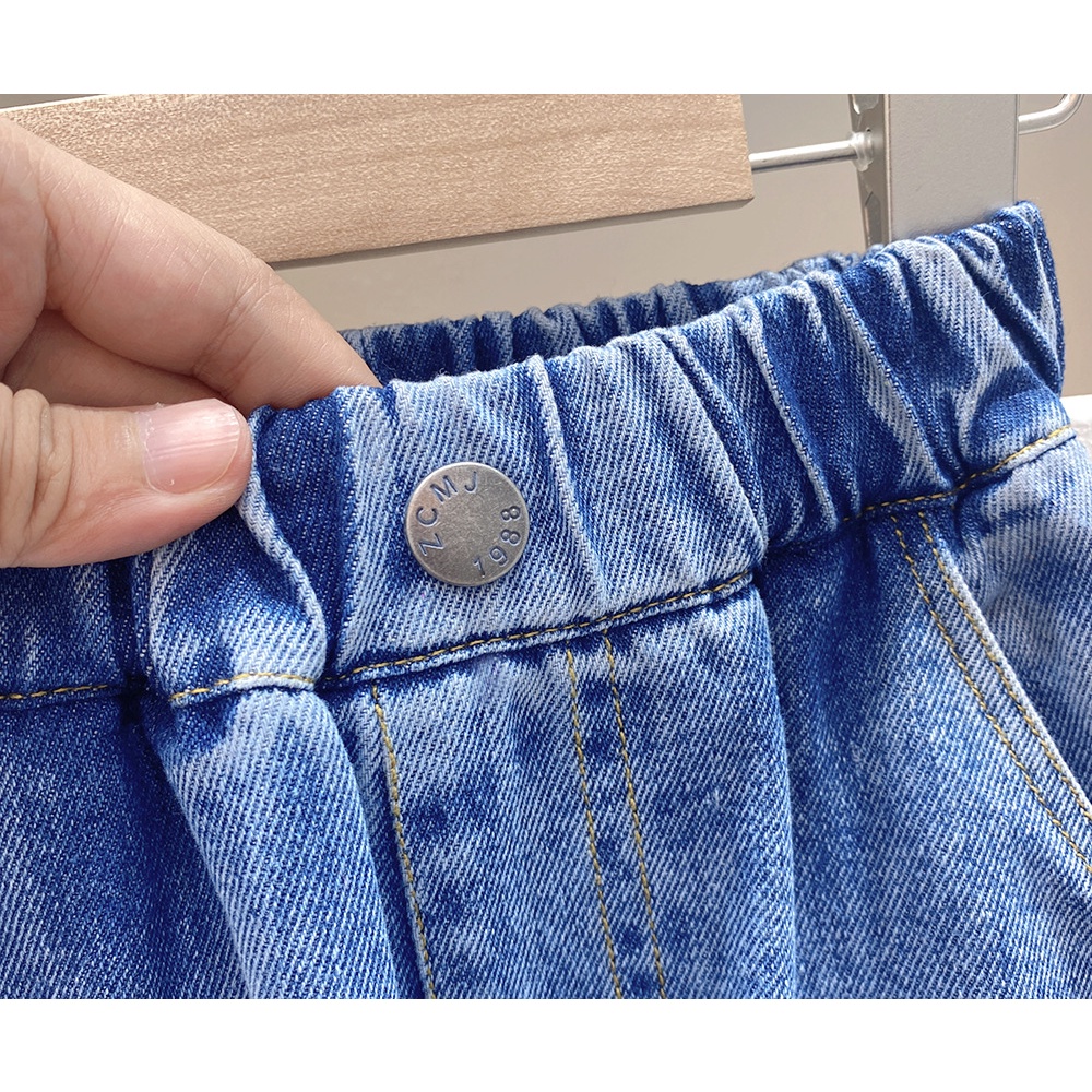 Quần dài Jean bé trai KACADY, quần bò dài cho bé trai 2023