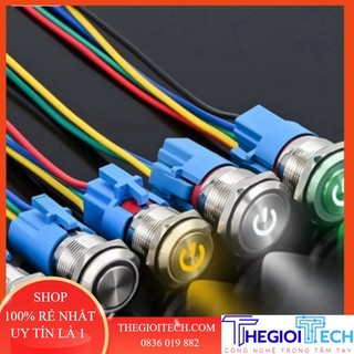 Jack nối nút nhấn chống nước 16mm/19mm - 1688s.vn