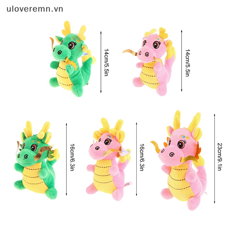Đồ chơi nhồi bông Hình Con Rồng Năm 2024 Dễ Thương