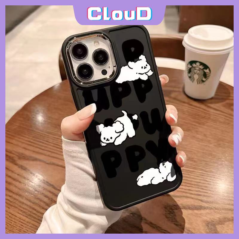 Ốp Điện Thoại Mềm In Hình Chú Chó Hoạt Hình graffiti Cho iphone 11 13 14 12 15 pro max 7plus xr x xs max 15 8 7 plus