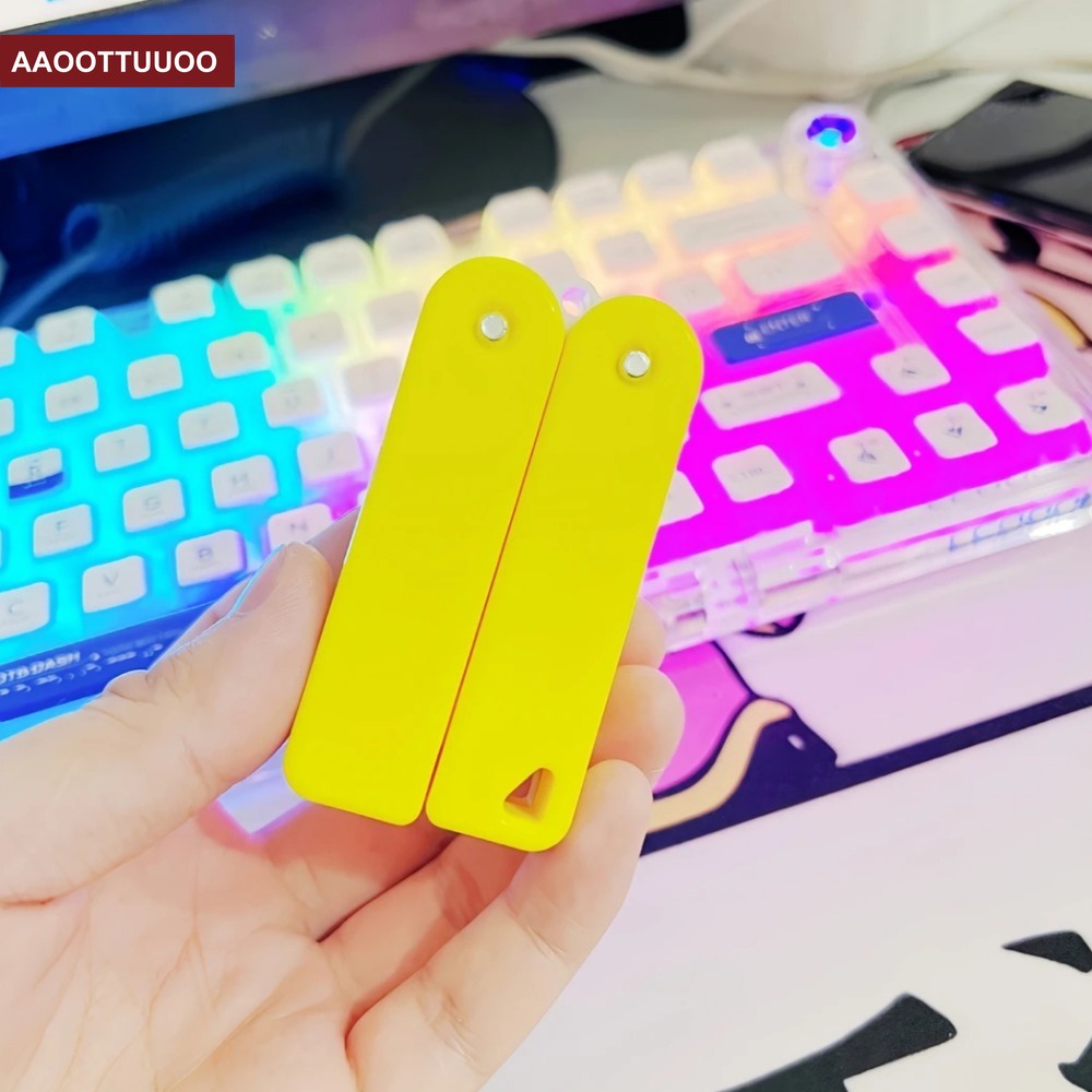 Tiktok Đồ Chơi Bướm 3d Bằng Nhựa Màu Xanh Lá Cây Vui Nhộn Sáng Tạo Làm Quà Tặng Bạn Thân Cho Trẻ Em