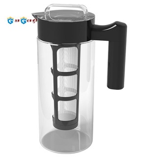 Máy pha cà phê lạnh bằng thủy tinh lạnh với bộ lọc cà phê và trà chống rò rỉ