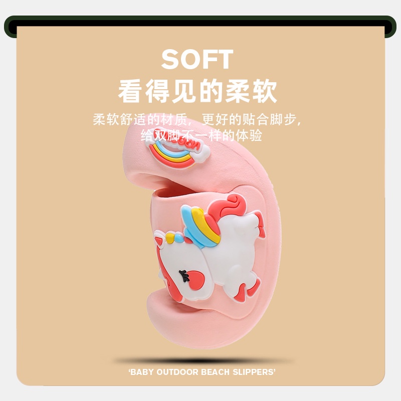 Dép bé gái Xăng đan Thoải Mái In Họa Tiết Hoạt Hình Dễ Thương Thời Trang Cho Bé Trai Và Gái