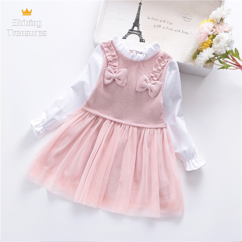 ShiningTreasures Váy Bé Gái váy váy trẻ em công chúa bé gái thời trang dễ thương đẹp 2023 NEW KLQ23919U2 38Z230918