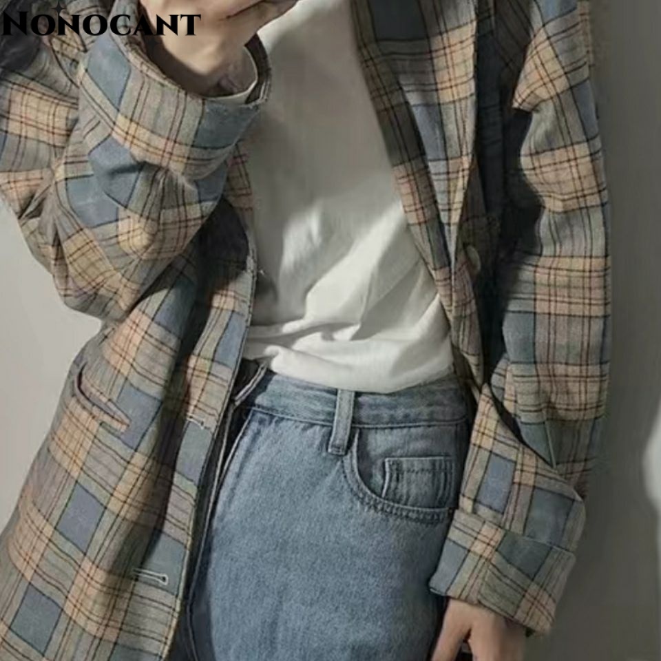 Nonocant áo khoác nữ blazer áo blazer nữ  Thời trang Thông thường fashionable trendy WXW2391BGM38Z230918