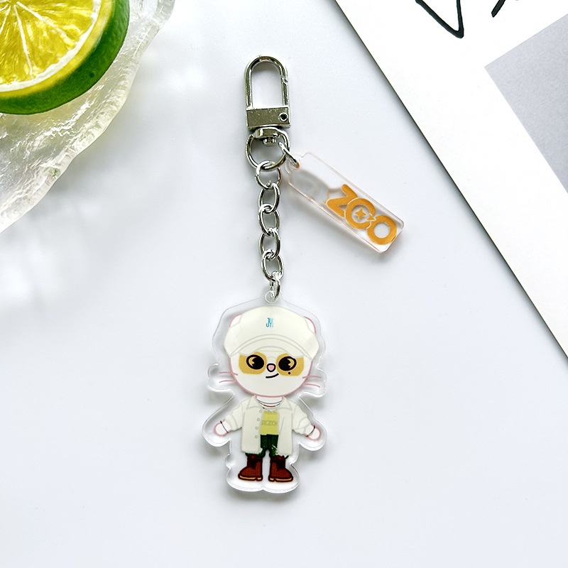 Móc Khóa Hình kpop straykids skz Zoo 5-star dome tour 2023 charms