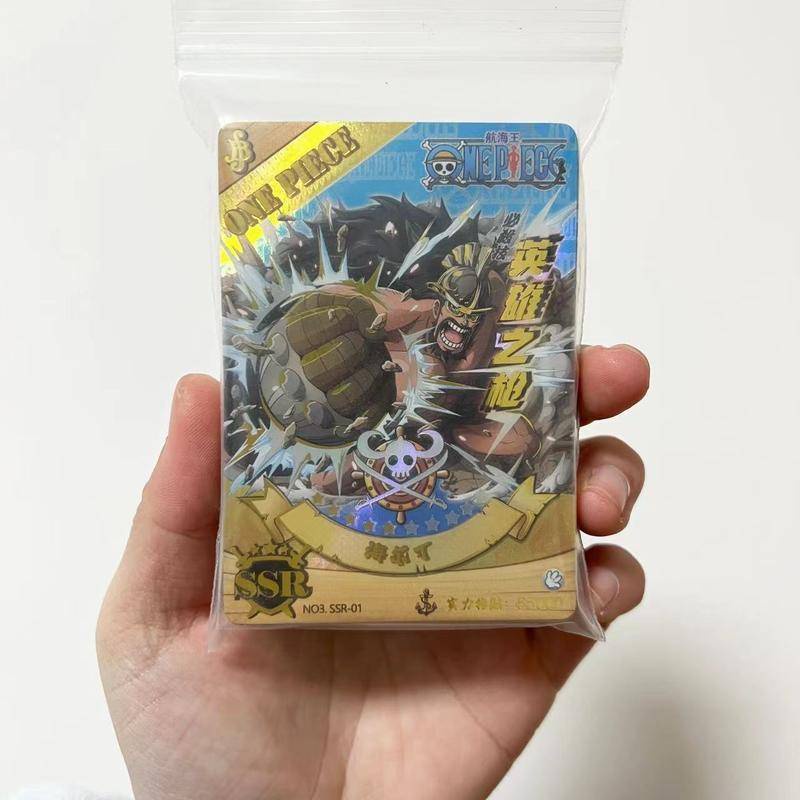 Bộ Sưu Tập Thẻ Bài Anime One Piece SSR Luffy Empress Brook Chopper Nami