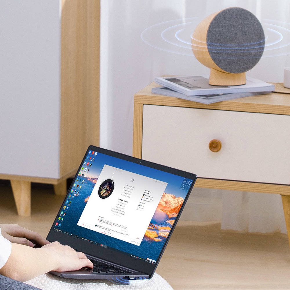 USB chuyển đổi thu phát Bluetooth 5.0 Baseus Wireless Adapter BA04  cho Laptop PC Smartphone máy tính HaiBunStore