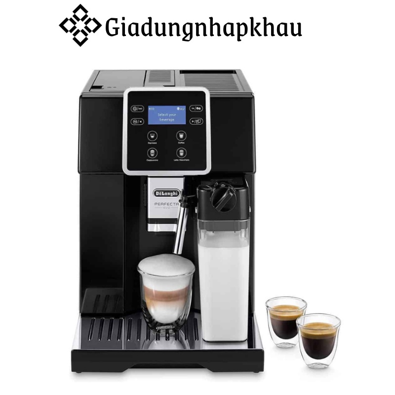 Máy Pha Cà Phê Tự Động DELONGHI PERFECTA EVO ESAM 420.40.B, Made IN EU, BH 12 Tháng, giadungnhapkhau19