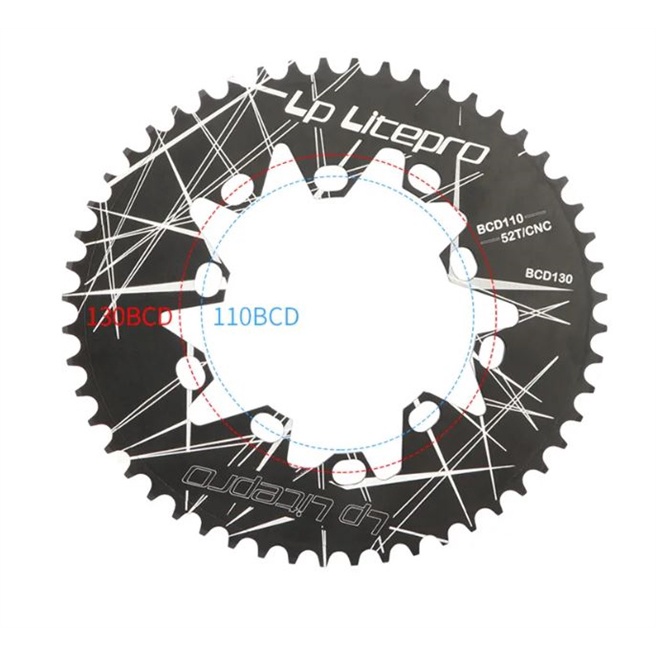 Nhông đĩa xe đạp Fix LITEPRO lắp cho đùi đĩa 110/130BCD