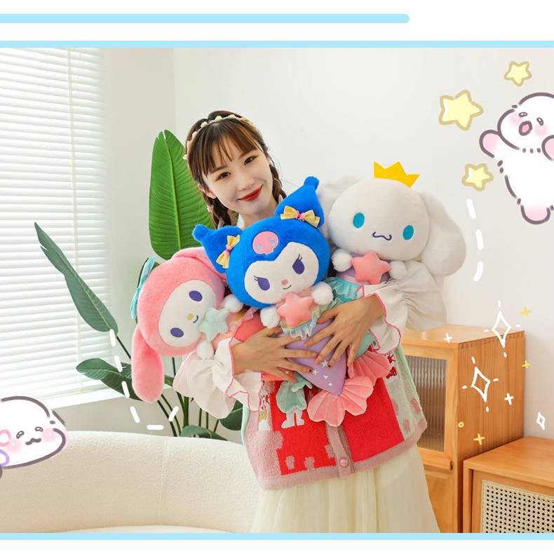 SANRIO Nàng Tiên Cá Nhồi Bông ere1 65cm Đáng Yêu Cho Bé