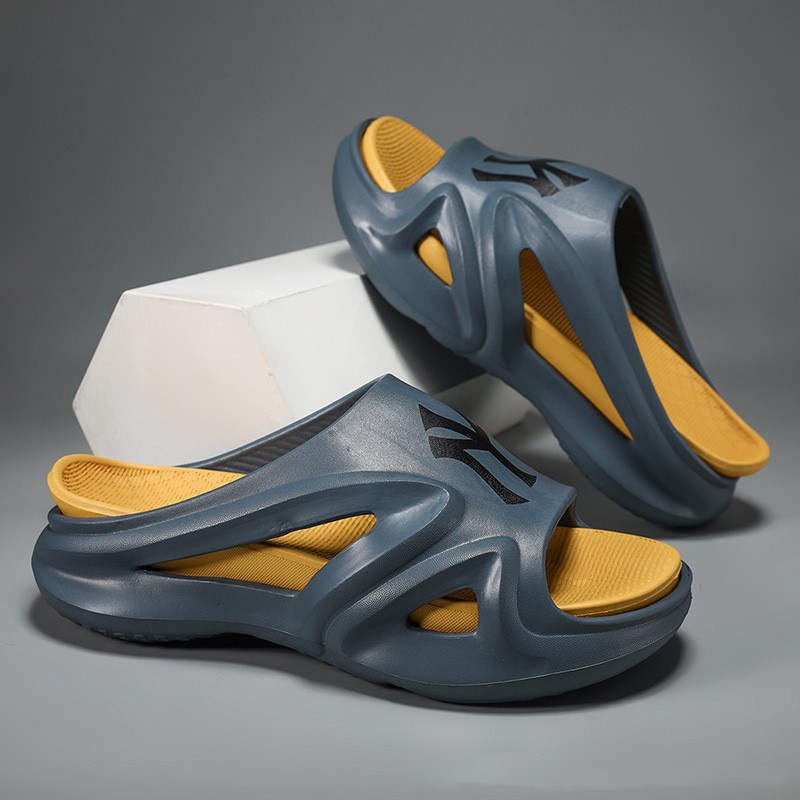 Ayuer Dép Quai Ngang Đế Dày Chống Trượt Thời Trang Cho Nam Nữ