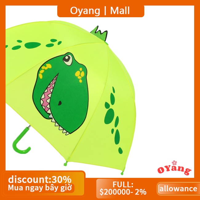 Dù Che Nắng 8 Xương Chống Trượt In Họa Tiết Hoạt Hình Dễ Thương Dành Cho Bé Trai / Bé Gái