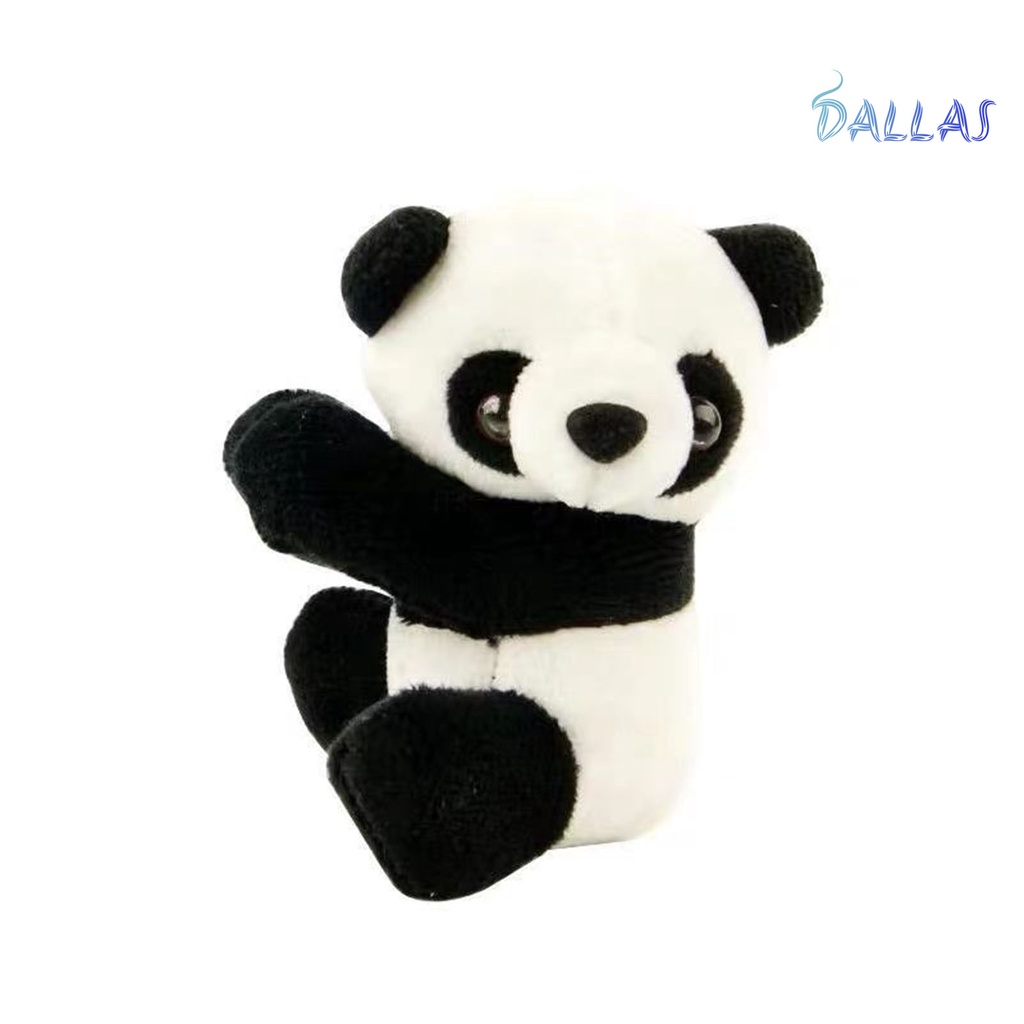 Gấu Trúc Bông Mềm mini 10Cm Có Kẹp Treo Trang Trí Phòng Khách