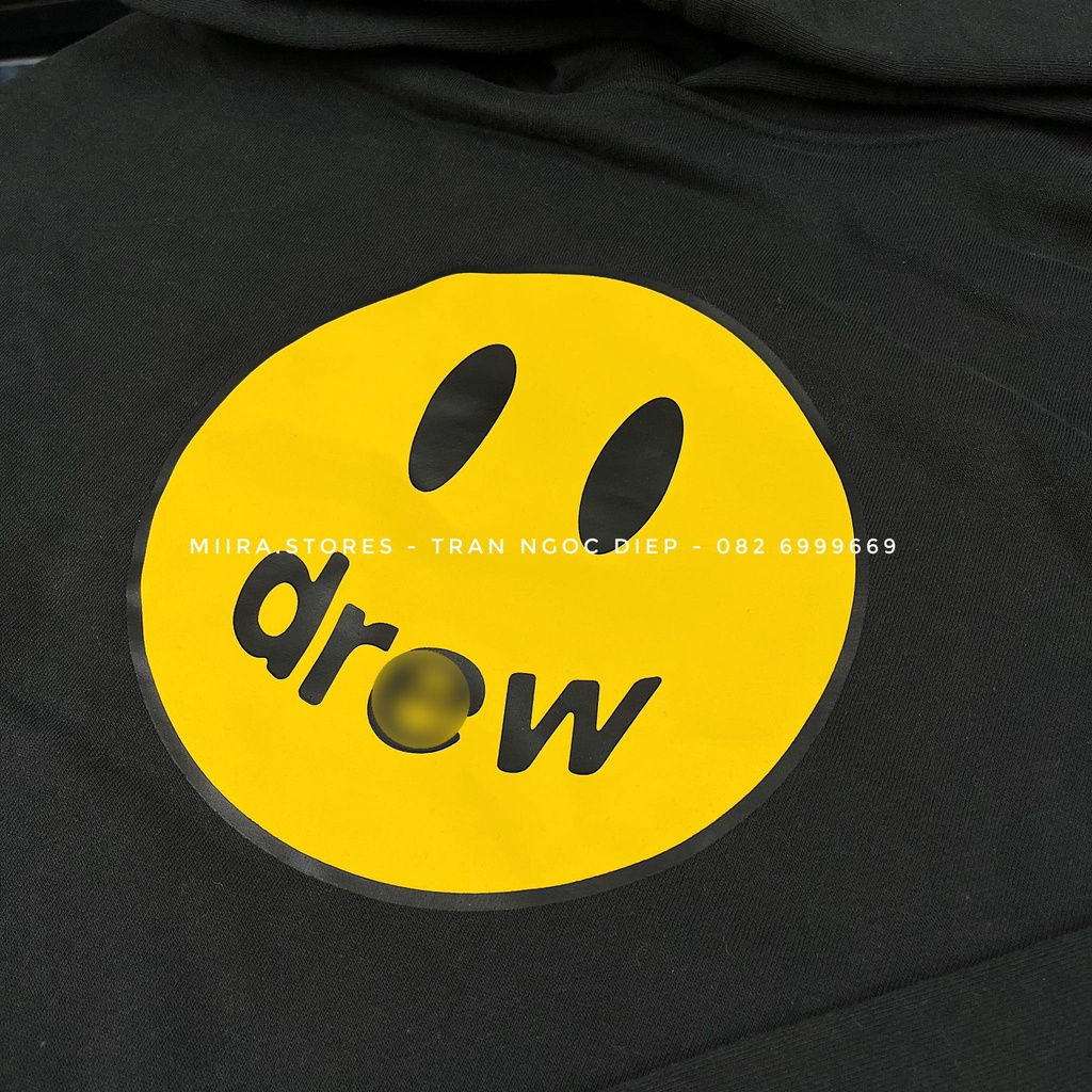 MASCOT HOODIE SS21-22 - Áo nỉ có mũ / áo hoodie nỉ lót bông in hình Mặt cười