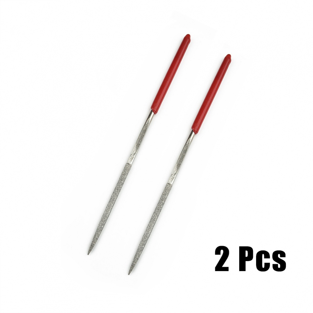 Dụng Cụ Dũa Móng Tay Bằng Thép Không Gỉ Màu Bạc + Đá Vuông