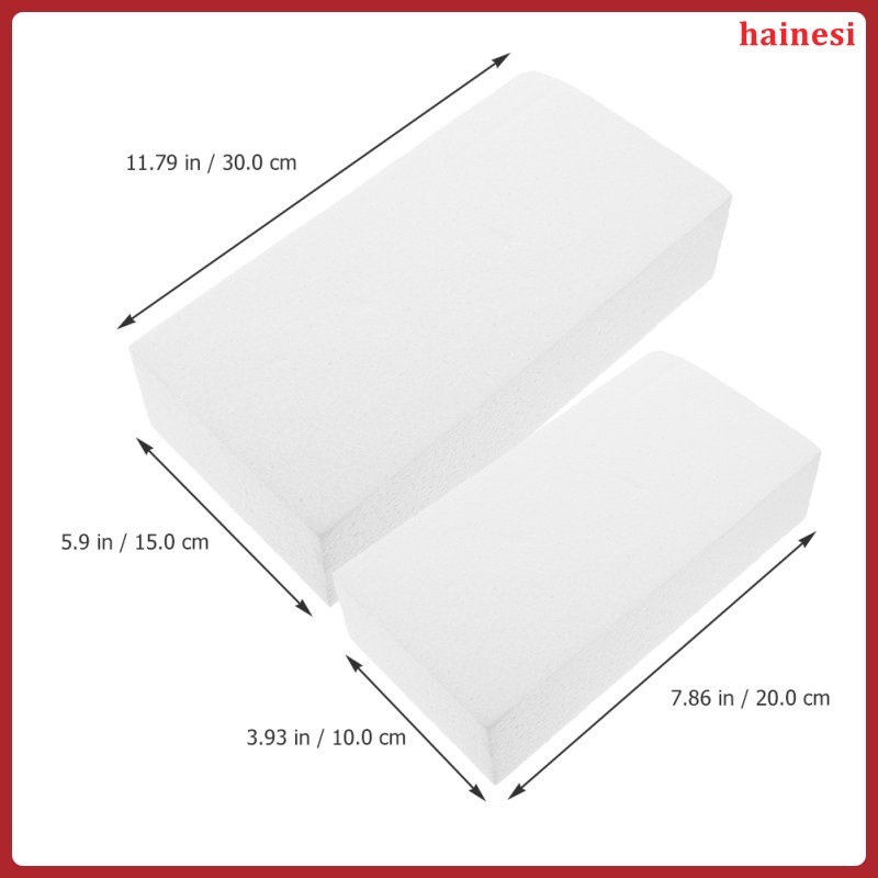 Bộ 4 Khối Xốp Hình Chữ Nhật Trang Trí Đám Cưới