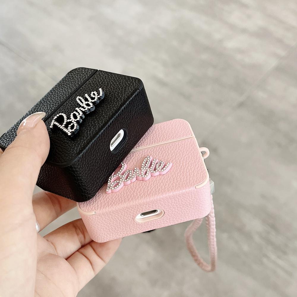 Vỏ Bảo Vệ Hộp Sạc Tai Nghe bluetooth airpods 1 2 3 pro2 2022 Bằng tpu Mềm Vân Kim Cương Màu Trơn Hình Vuông diy
