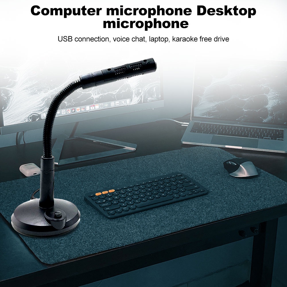 Micro usb Kèm mic Để Bàn Cho Máy Tính pc laptop Để Bàn