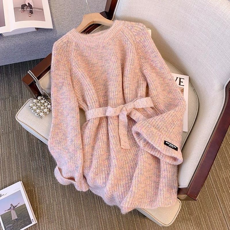 Plus Áo Len Sáp Mềm Dáng Rộng Thời Trang Thu Đông 2023 Cho Nữ