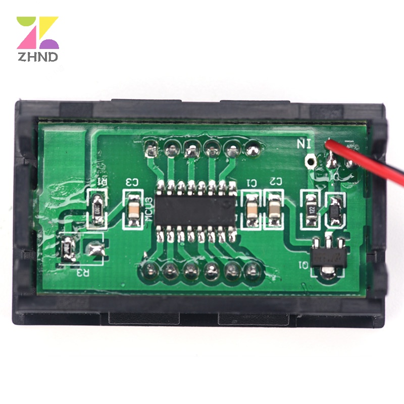 Vôn Kế Điện Tử mini dc 0-30v Chuyên Dụng Cho Xe Hơi