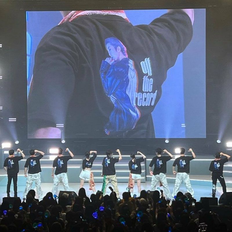 Áo Thun cotton Tay Ngắn Cổ Tròn In Hình kpop ang wooyoung off the record 2pm Cho Cặp Đôi