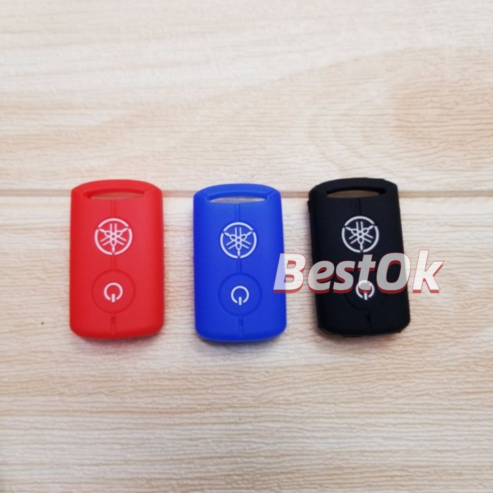 Vỏ Bảo Vệ Chìa Khóa Xe Mô Tô Yamaha NVX / Y16 / AEROX / XMAX Bằng Cao Su Silicone Chất Lượng Cao