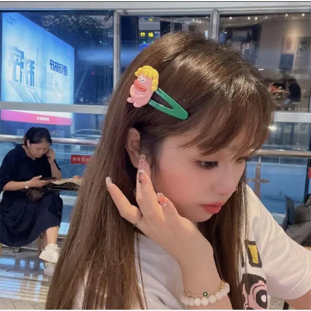 Kẹp Tóc Hình Xúc Xích Hoạt Hình Hàn Quốc Cho Nữ