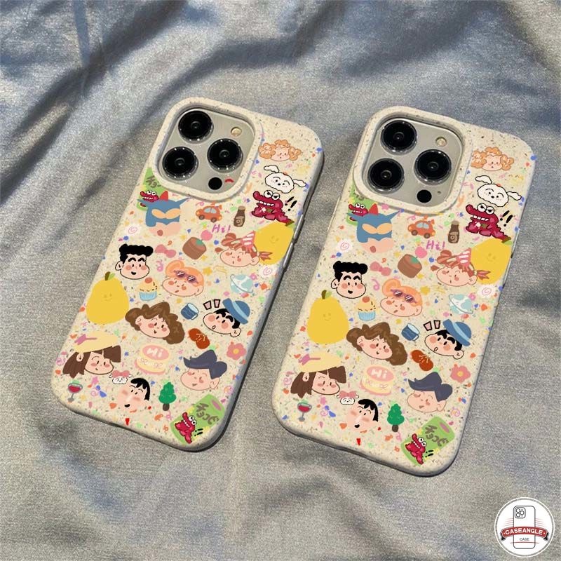 Ốp Điện Thoại Dẻo Họa Tiết Cậu Bé Bút Chì Cho iphone 15 11 14 12 13 pro max 7plus xr 6 6s 7 8 15 plus 8plus x xs max