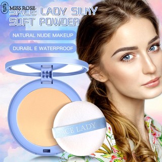 Miss Rose  Phấn Phủ Sace Lady Matte Compact Powder Kiểm Soát Dầu Cả Ngày Mà Không Cần Trang điểm Không Cần Phấn Phủ Chống Oxy Hóa Đi Chơi để Trang điểm Hàng Ngày Bánh Bột Lâu Trôi